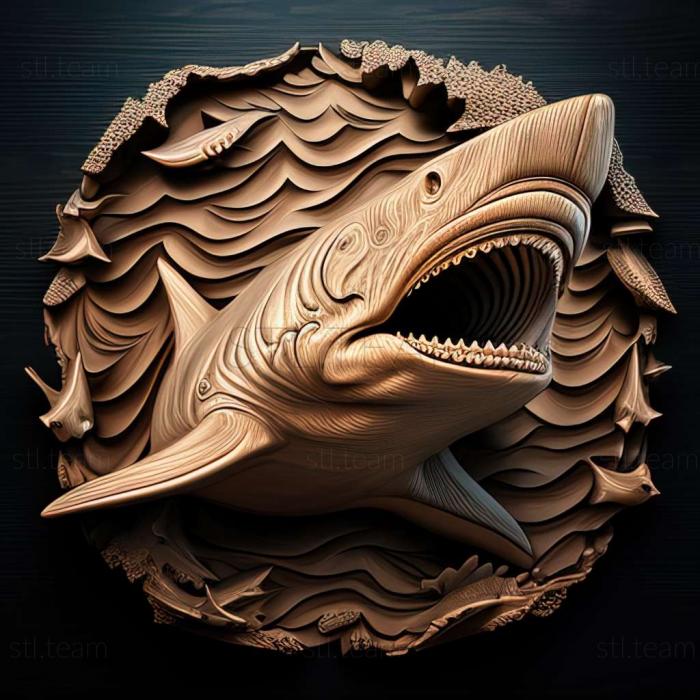 3D модель Акула (STL)